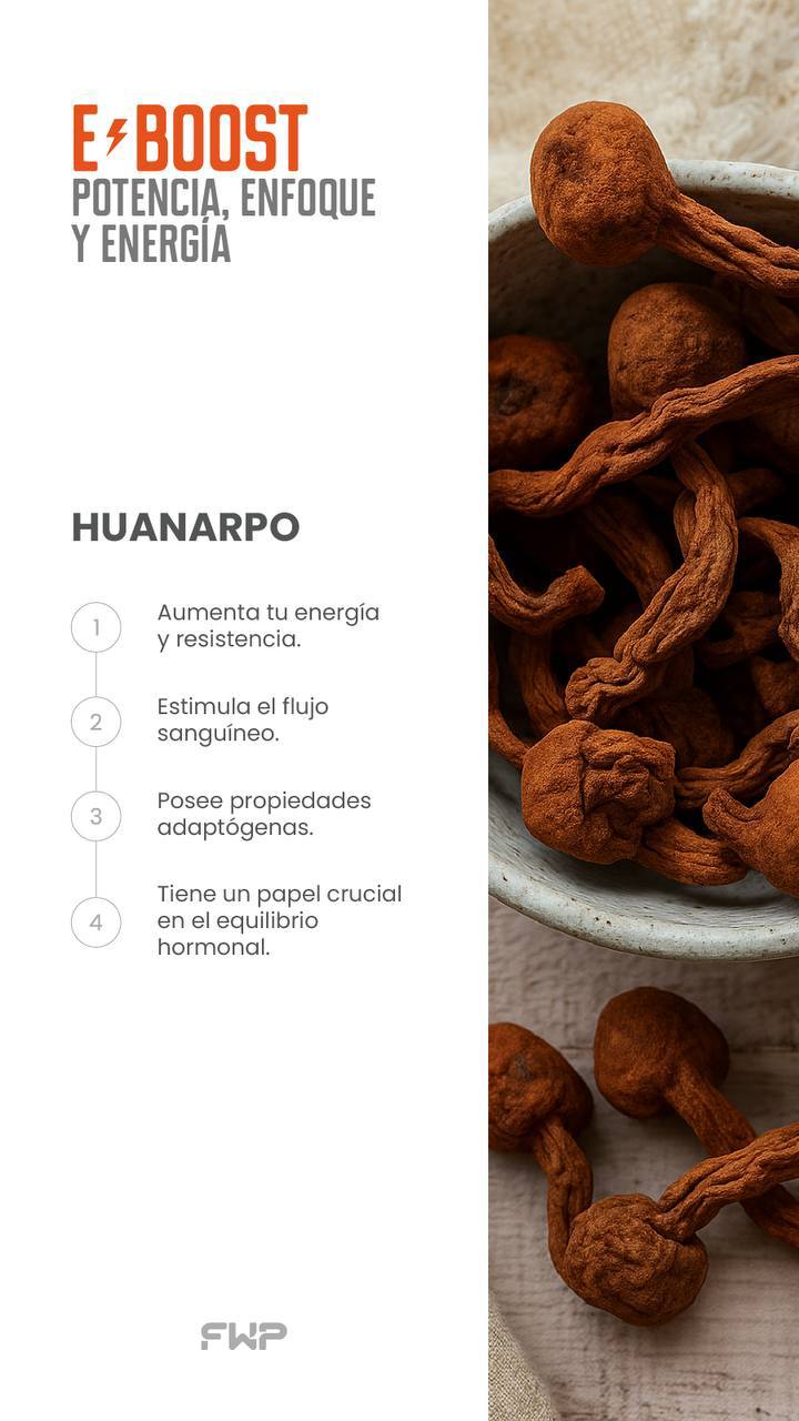 🧡 E⚡BOOST – Potencia Natural, Enfoque y Energía