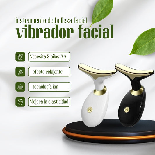 🌸 MASAJEADOR FACIAL IÓNICO PORTÁTIL – TECNOLOGÍA PARA EL CUIDADO AVANZADO DE LA PIEL