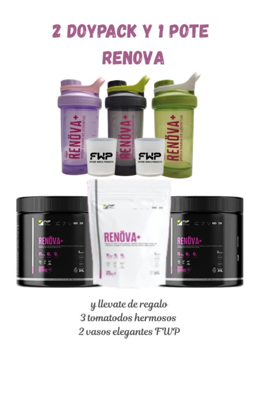 2 POTES Y 1 DOYPACK RENOVA